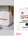 Portable Mini Thermal Label Printer Home Photo Printer Student Wrong Question Printer Bluetooth-compatible Mini Label Printer Price Tag