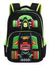 Three Dimensional Car Boys Primary School Trolley School Bag