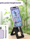 Live Selfie Multifunctional Leather Mobile Phone Holder