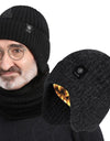 Middle-aged And Elderly People's Hats Men's Winter Warm Wool Hat Ear Protection
