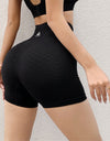 Biker Shorts For Women High Wais Stripe Gym Running Shorts