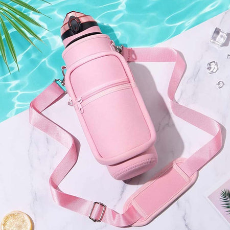 Cross Body Strap Water Bottle Cover