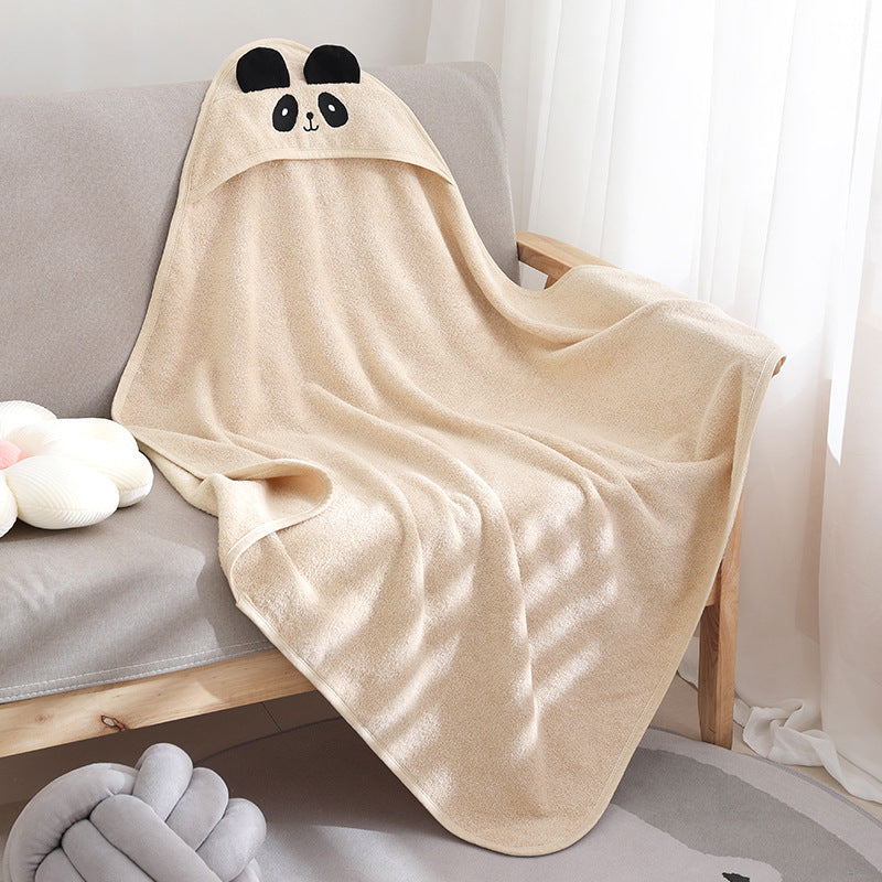 Children's Towel Cloak Cotton Hooded Cute Cartoon