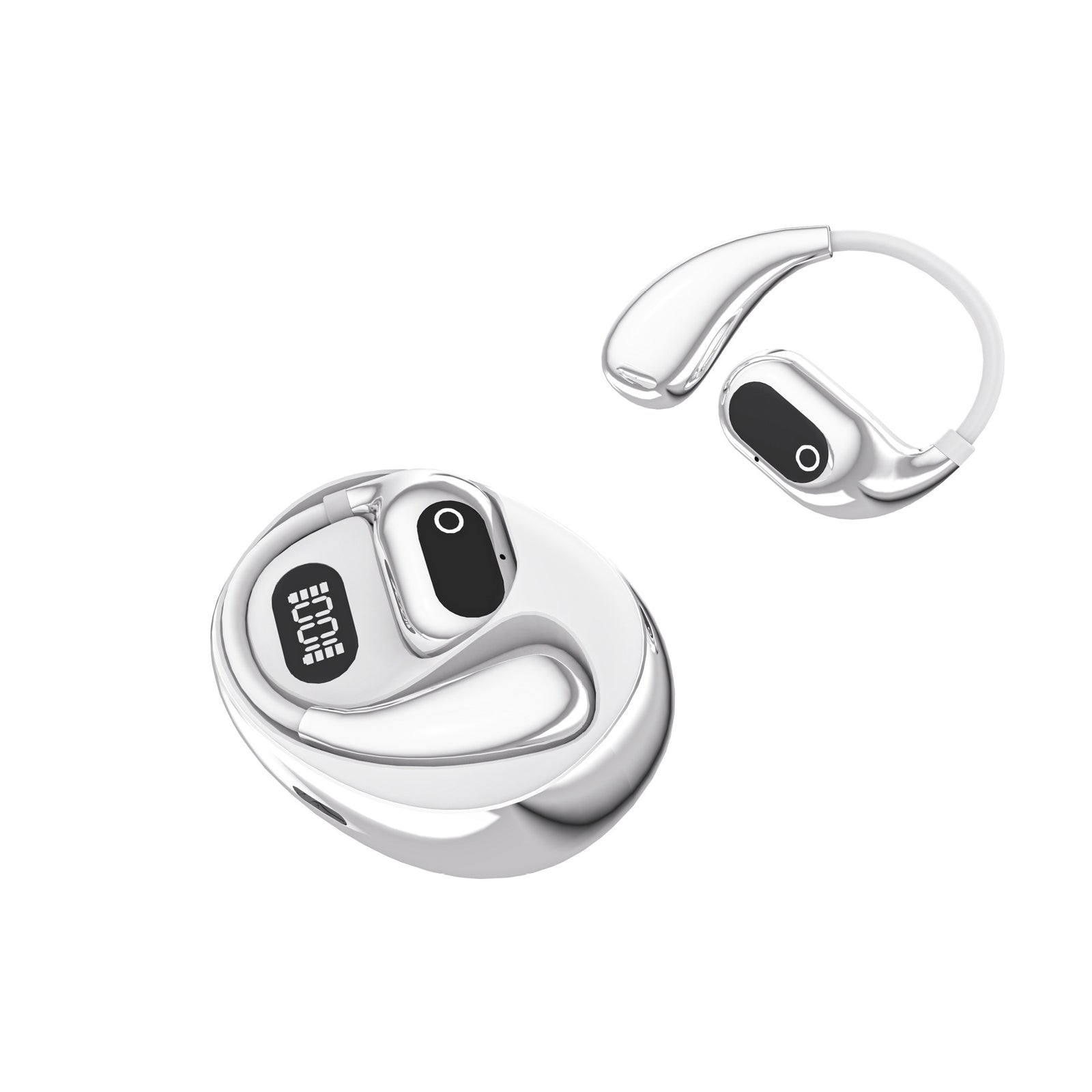 AI Smart Translation Wireless Bluetooth Headset Ear-mounted