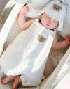 Cotton Gauze Newborn Baby Jumpsuit