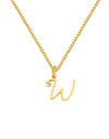 26 Love Letters Titanium Steel Pendants Necklace