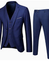Men's Business Cotton Blend Casual Suit
