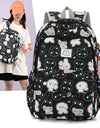 Cute Girls' Lightweight Multi-layer Primary School Student Large Capacity Schoolbags