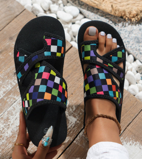 Summer Thick Bottom Fashion Casual Women's Slippers