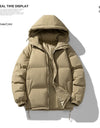 Men's Hoodie Padded Coat Thickened Cotton-padded Clothes Loose Casual Cotton-padded Jacket