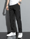 Summer Casual Men's Loose Thin Ice Silk Quick-dry Pants Transparent Pants