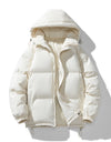 Men's Hoodie Padded Coat Thickened Cotton-padded Clothes Loose Casual Cotton-padded Jacket