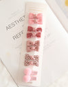 Children's Basic Bow Hair Clip Set