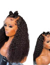 Women's Wigs With Small Curly Hair Front Lace