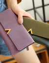 Frosted Color Matching 30 Off Long Ladies Wallet