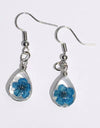 Fashion Drop-shaped Dried Flower Earrings
