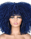 Small Curly Hair Rose Mesh Synthetic Headgear