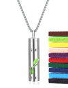 316L Stainless Steel Aromatic Perfume Oil Essential Oil Diffuser Pendant Necklace
