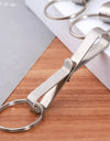 Stainless Steel Key Ring Old Pendant