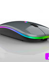 Ultra-thin Charging Wireless Mouse Bluetooth