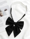 JK Uniform Solid Color Calamus Bow Tie Female Preppy Style