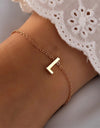 26 Letters Fashion Personality Stainless Steel Letter Bracelet