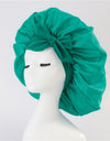 New Silk Bonnet For Sleeping Women Satin Bonnet Hair Bonnet Night Sleep Cap Scarf Wrap For Curly Hair With Tie Band For Curly Hair