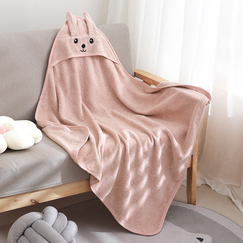Children's Towel Cloak Cotton Hooded Cute Cartoon