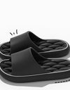 Non-slip Design Bathroom Slippers Home Summer Thick Sole Floor Bedroom House Shoes For Women Men