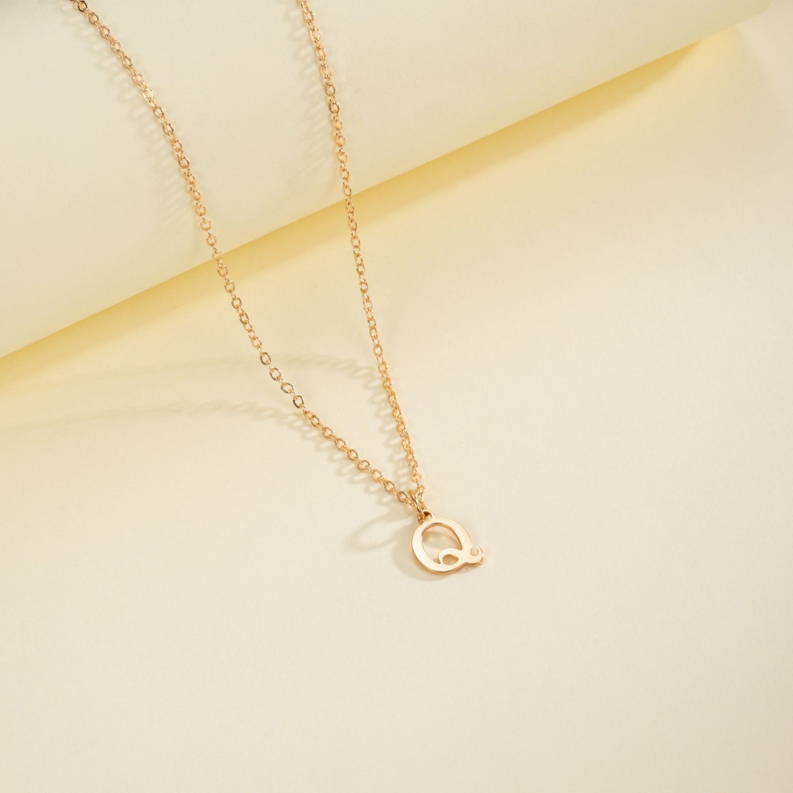 English Letter Necklace Female Personality