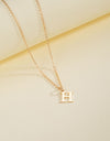 English Letter Necklace Female Personality