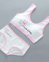Girls' Bra Set, Pure Cotton, Developmental Vest, Underwear, Children'S Bra, Cotton