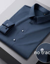 High Elastic Seamless Striped Shirt For Men