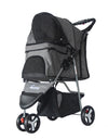 Lightweight Folding Pet Trolley Dogs And Cats Dog Out Stroller Three-wheeled Pet Stroller Dog Out Stroller Supplies