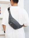 Men's Multifunctional Waist Bag Wear-resistant Waterproof Crossbody Bags