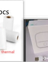 Portable Mini Thermal Label Printer Home Photo Printer Student Wrong Question Printer Bluetooth-compatible Mini Label Printer Price Tag