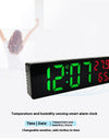 LED Multi-function Mirror Large Screen Electronic Alarm Clock