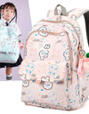 Cute Girls' Lightweight Multi-layer Primary School Student Large Capacity Schoolbags
