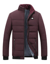 Men's Fashion Personality Fleece-lined Cotton-padded Jacket