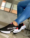 Air Cushion Lazy Dad Shoes Slip-on Sneakers For Women