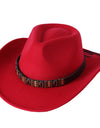 Woolen Hat Western Cowboy Top Hat Men's And Women's Curling Shell Accessories
