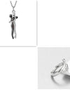 Love Hug Necklace Unisex Men Women Couple Jewelry Simple Temperament Clavicle Chain Valentines Day Lover Gift
