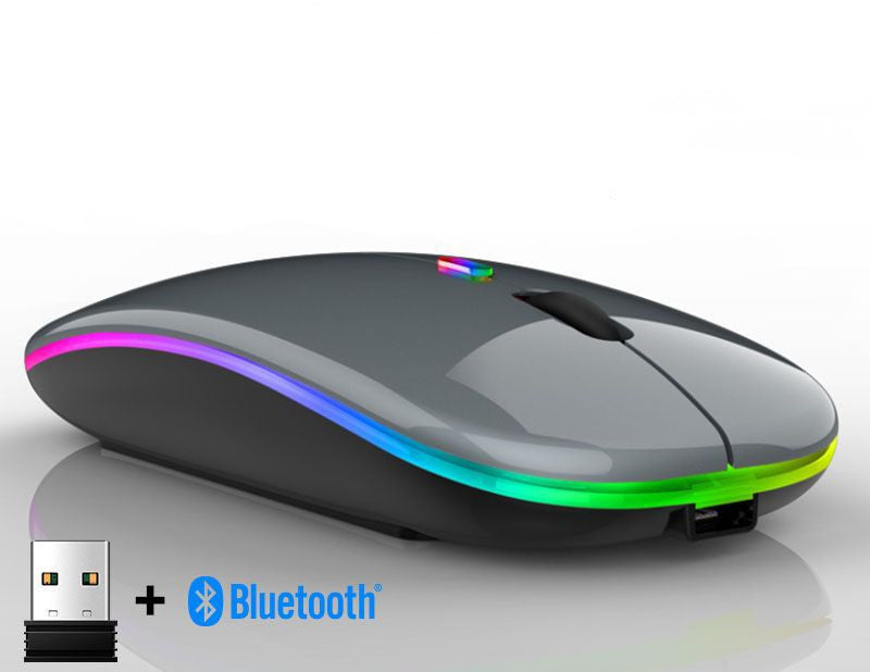 Ultra-thin Charging Wireless Mouse Bluetooth