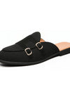 Men's Casual Summer Breathable Closed Toe Semi-slipper Sandals