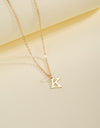 English Letter Necklace Female Personality