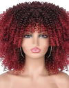 Small Curly Hair Rose Mesh Synthetic Headgear