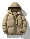 Men's Hoodie Padded Coat Thickened Cotton-padded Clothes Loose Casual Cotton-padded Jacket