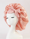New Silk Bonnet For Sleeping Women Satin Bonnet Hair Bonnet Night Sleep Cap Scarf Wrap For Curly Hair With Tie Band For Curly Hair
