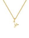 26 Love Letters Titanium Steel Pendants Necklace