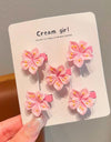 Cherry Blossom Cute Side Cropped Hair Clip Hair Rope